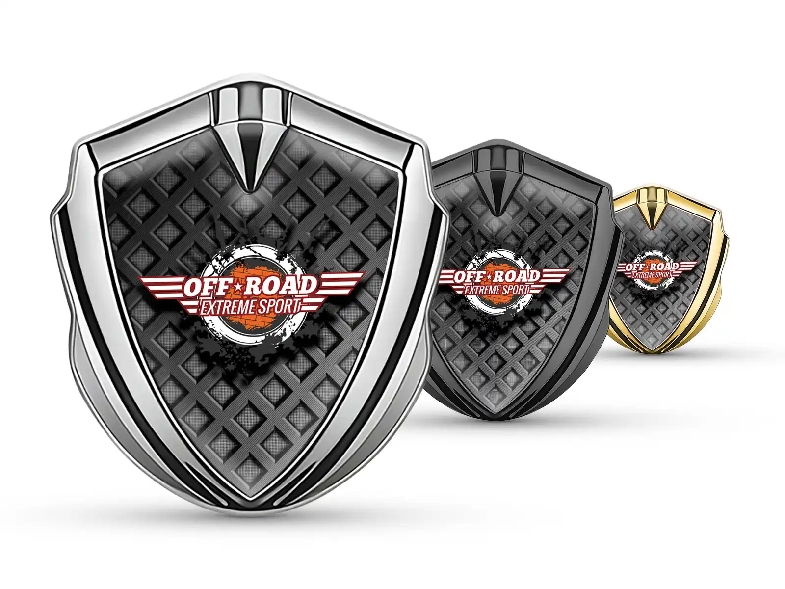 Metal Domed Emblem Premium Universal